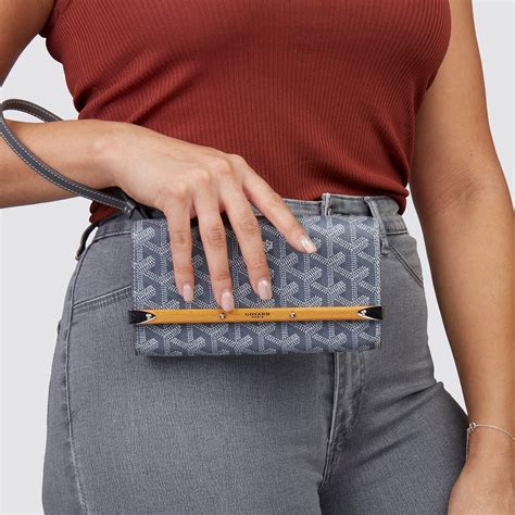 goyard wristlet|goyard clutch bag price.